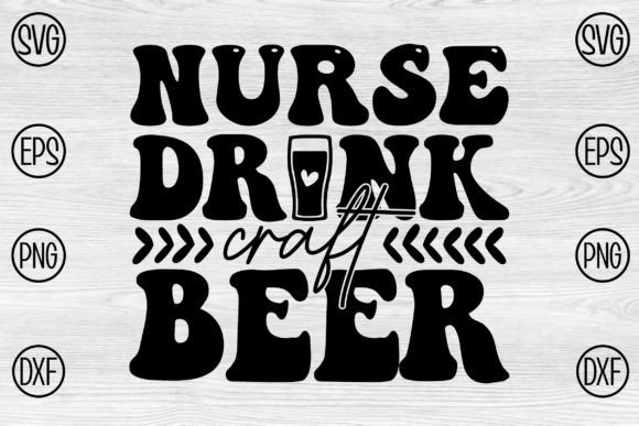 A Designer's Review of the Nurse Drink Craft Beer Embroidery File