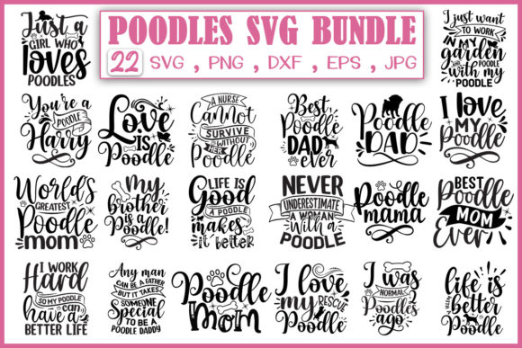 A Designer's Review of the Poodles SVG Bundle