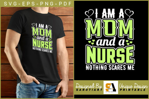 A Designer’s Take on the Funny Nurse Typography Design
