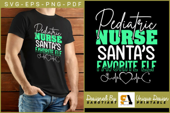 A Pediatric Nurse Santa Elf Design for Holiday Embroidery