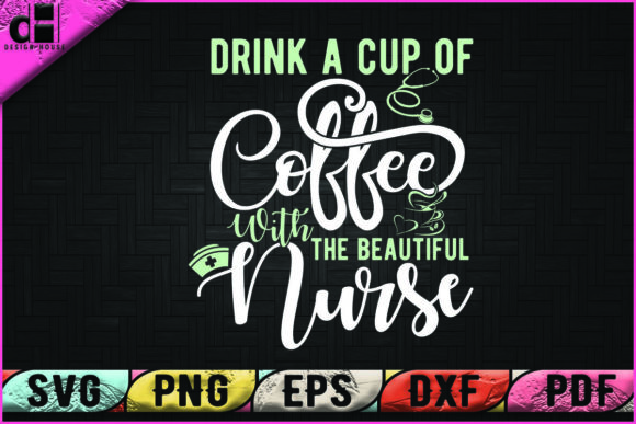 Evaluating the Nursing Coffee Cup Embroidery Design