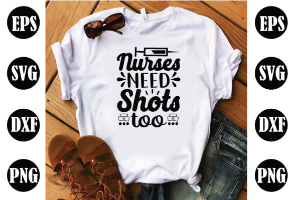 Nurses Need Shots Too. Nurse: An Embroidery Design Review
